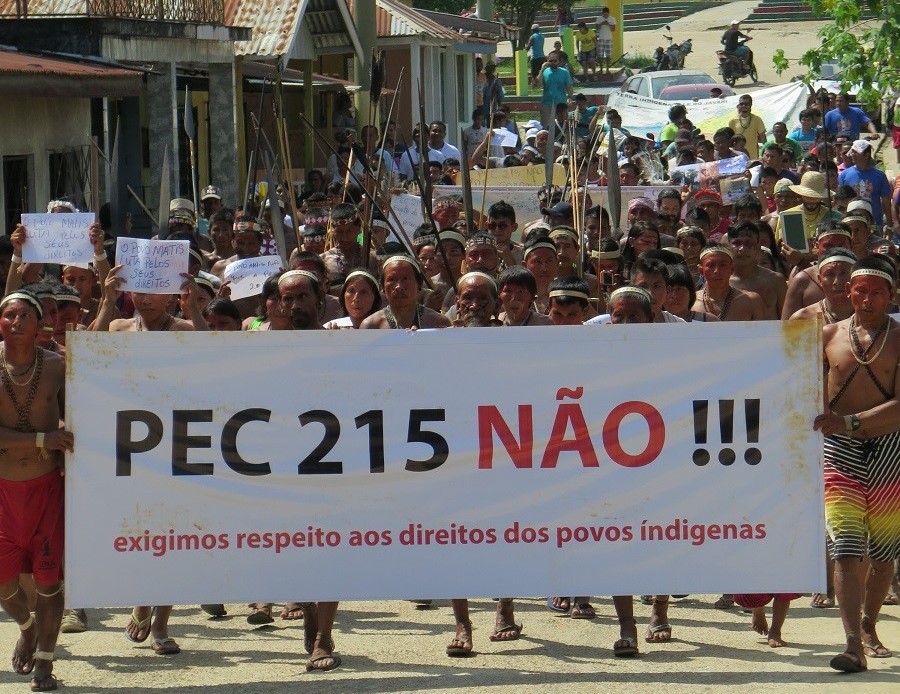 Povos Indígenas do Vale do Javari se manifestam contra a PEC 215