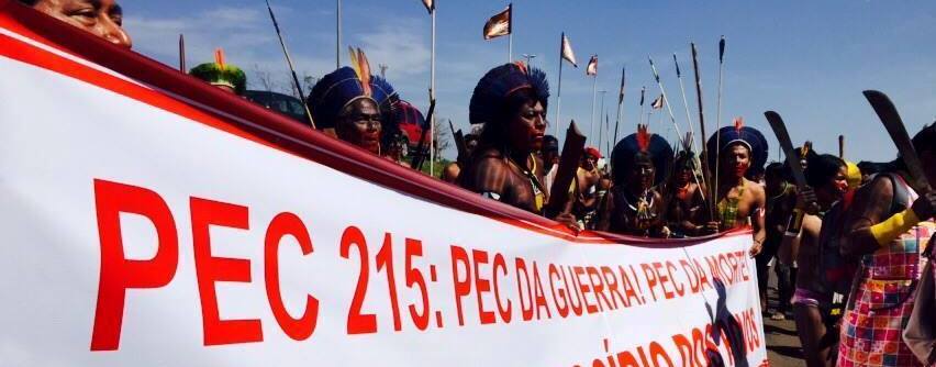 Organizações apresentam manifesto contra a PEC 215