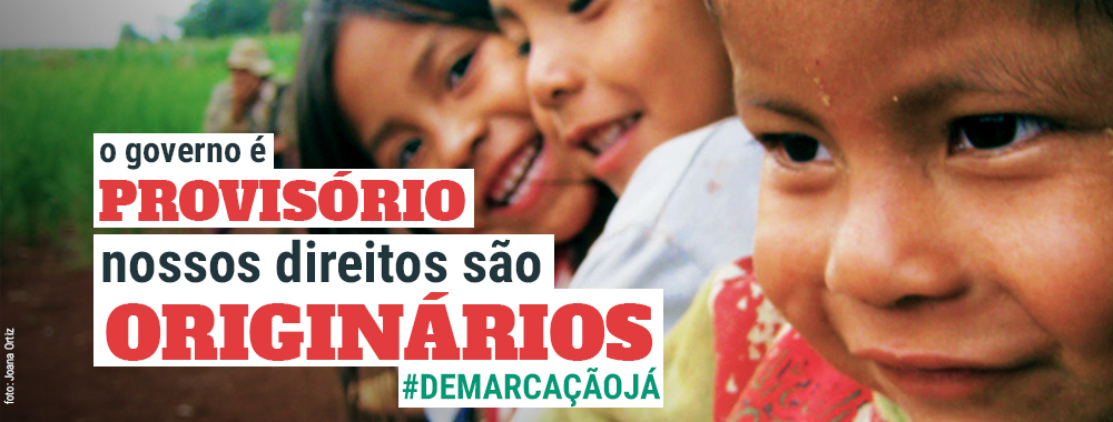 Comunidade Guarani se manifesta pedindo diretamente ao STF que suspenda a reintegração de posse na Terra Indígena Jaraguá
