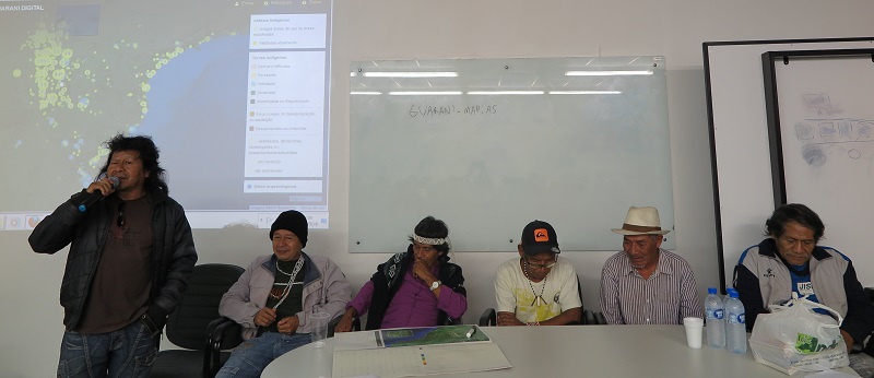 Lançamento da Cartografia Digital do Território Guarani