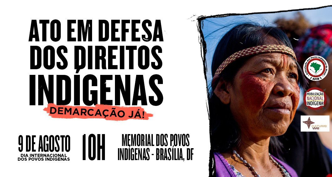 Ato em defesa dos direitos indígenas critica Parecer que paralisa demarcações de terra