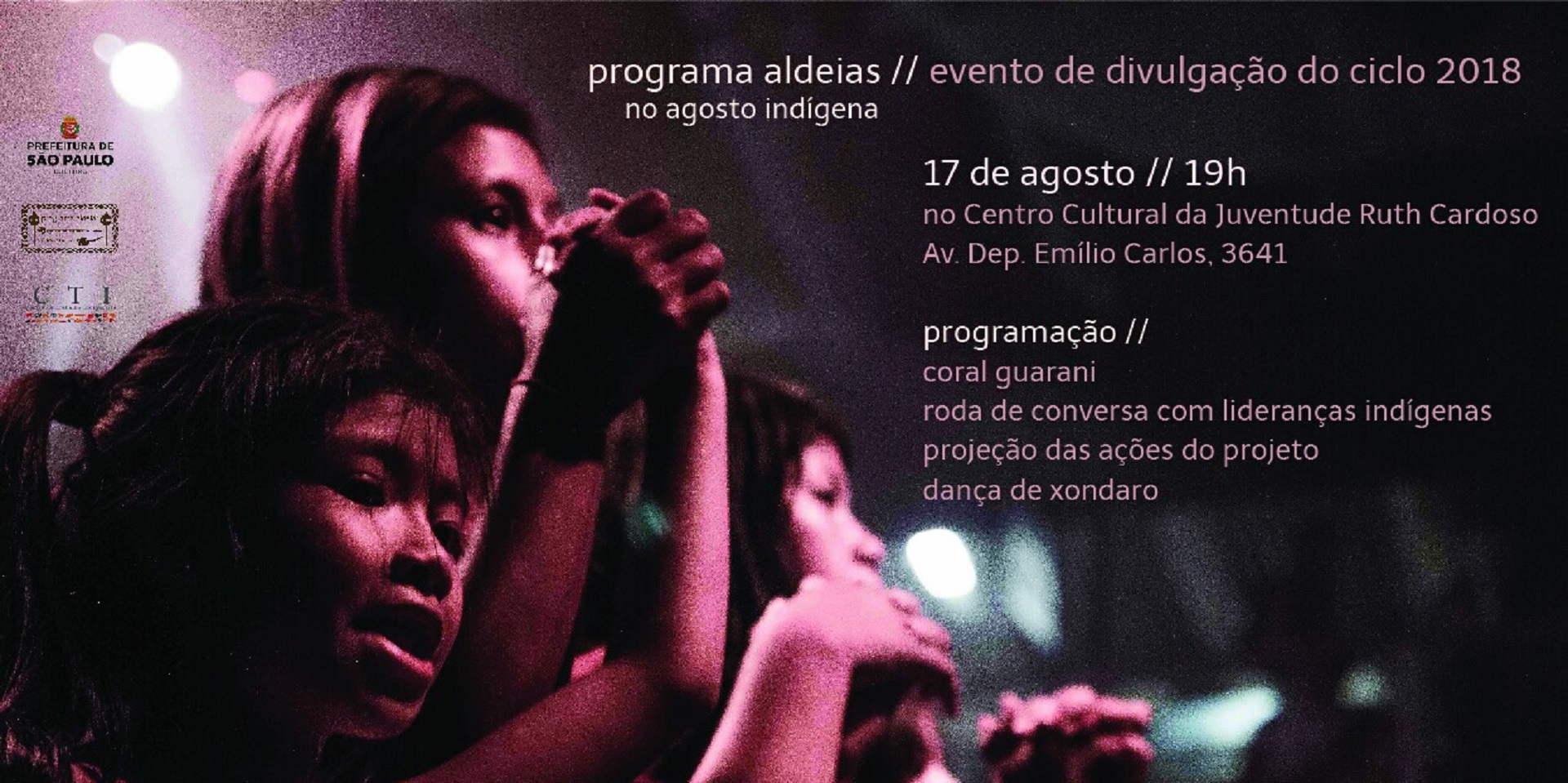 Agosto Indígena 2018 em São Paulo