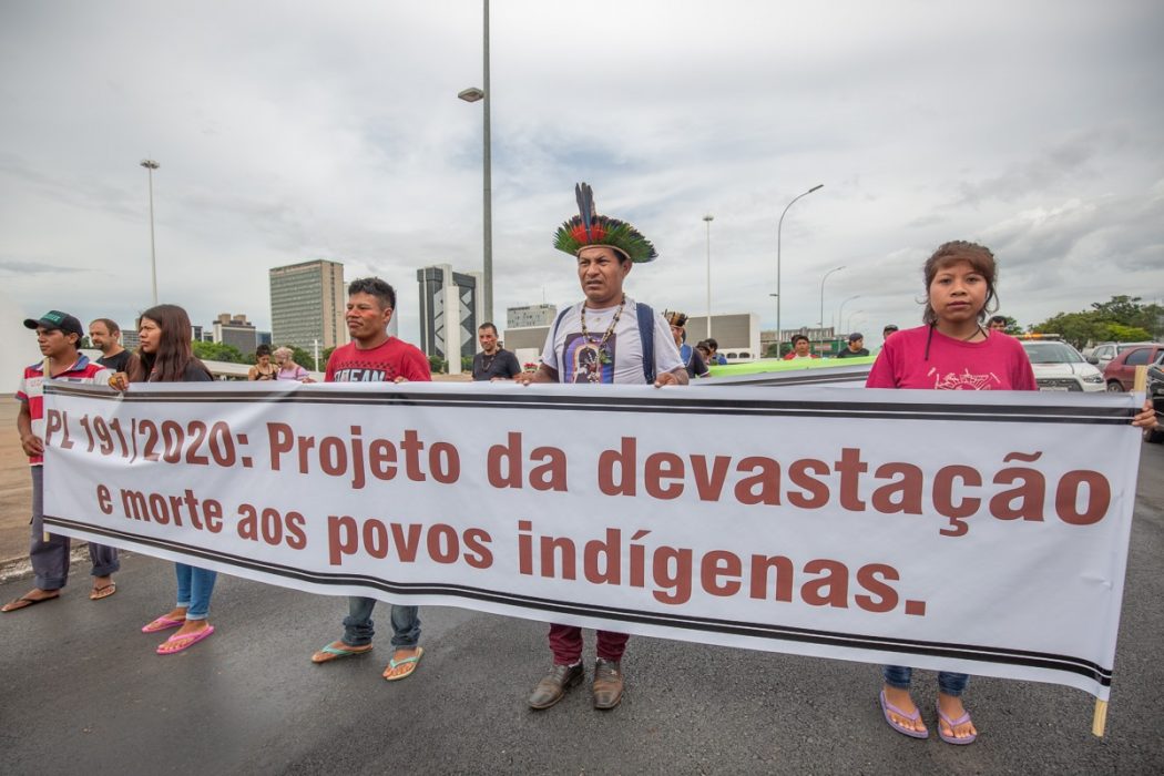 Nota de repúdio contra o Projeto de Lei n° 191/20, que regulamenta  exploração de bens naturais nas Terras Indígenas
