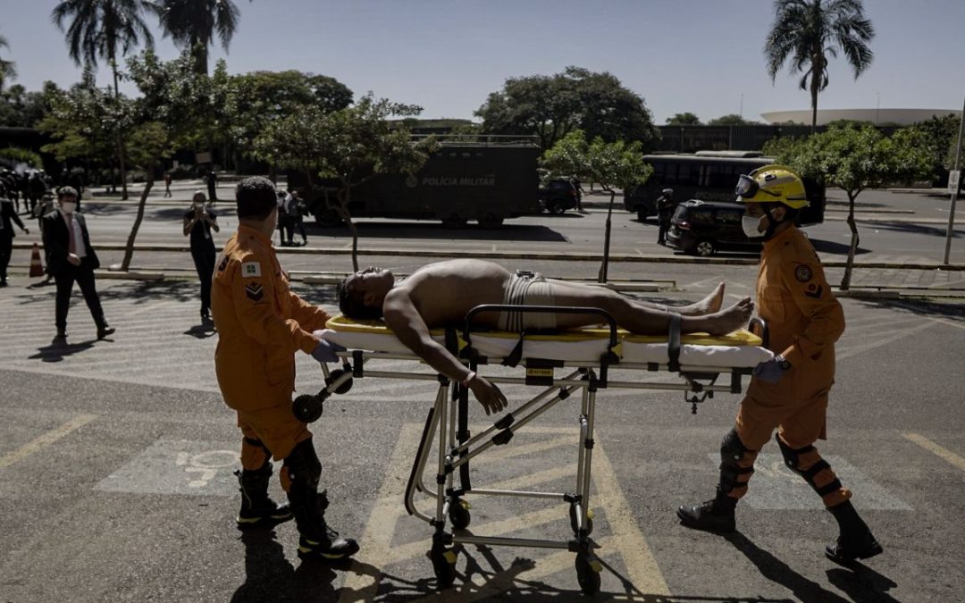 Sociedade Civil repudia violência contra indígenas em Brasília.