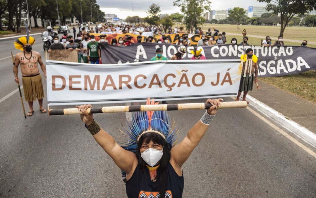 Indígenas vão a Brasília reivindicar direitos e acompanhar julgamento que define futuro dos povos