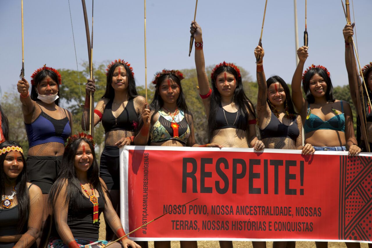 Em mobilização permanente, mulheres indígenas realizam marcha amanhã (10)